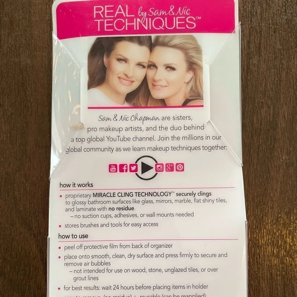 NWT REAL Miracle Cling Single Pocket Expert Organizer